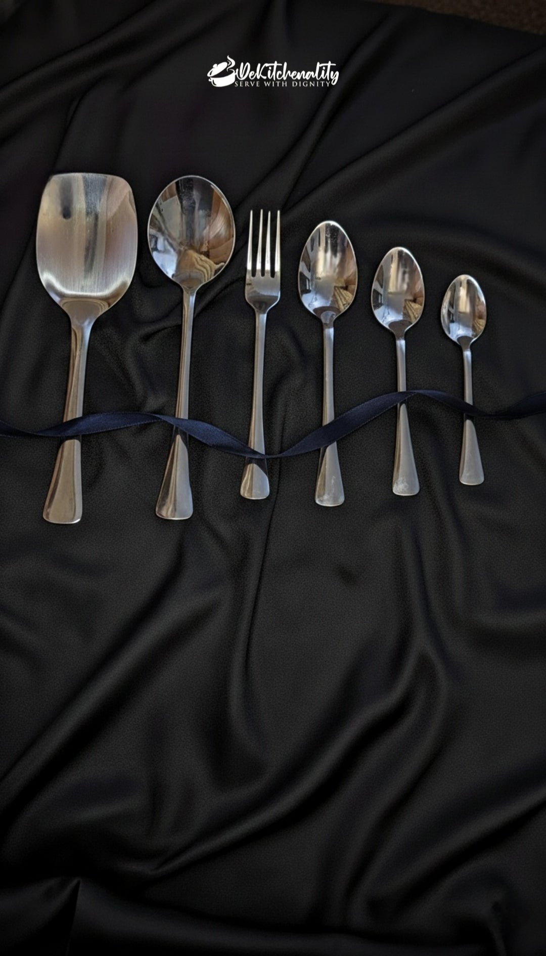 Stainless Steel 28 pcs Cutlery Set (6-Piece Serving) | Mirror Polish Spoons & Forks