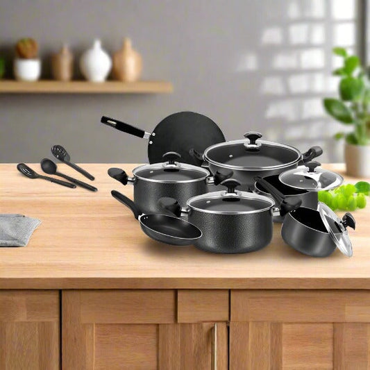 onex Elegant 18Pcs Cookware Set – Complete Kitchen Upgrade