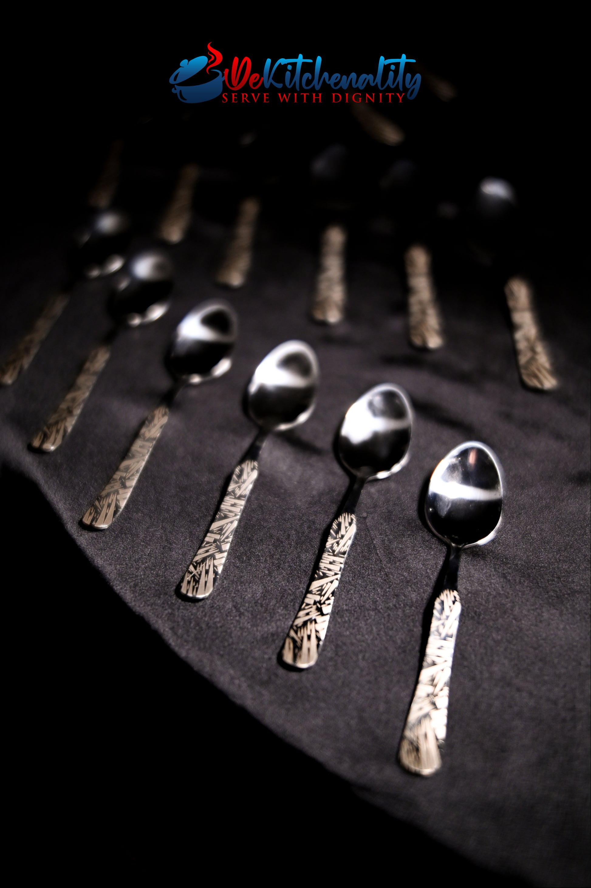 stainless steel spoons