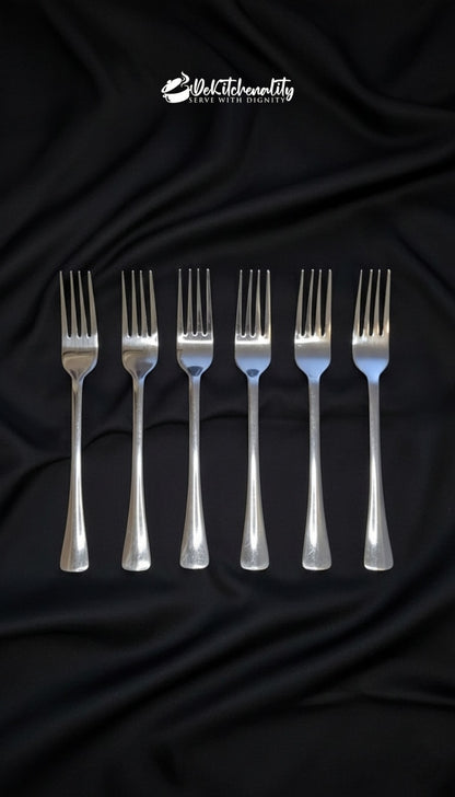 Stainless Steel 28 pcs Cutlery Set (6-Piece Serving) | Mirror Polish Spoons & Forks