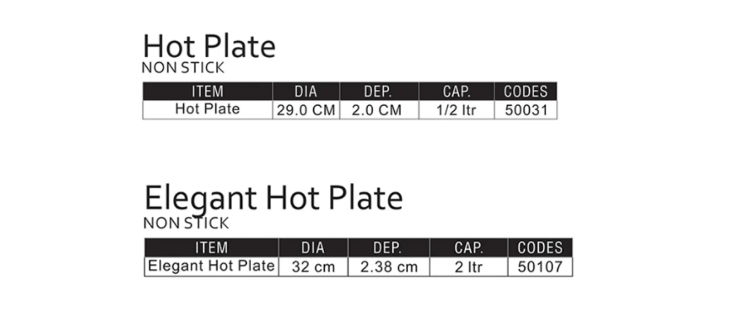 Non-Stick Deluxe Hot Plate