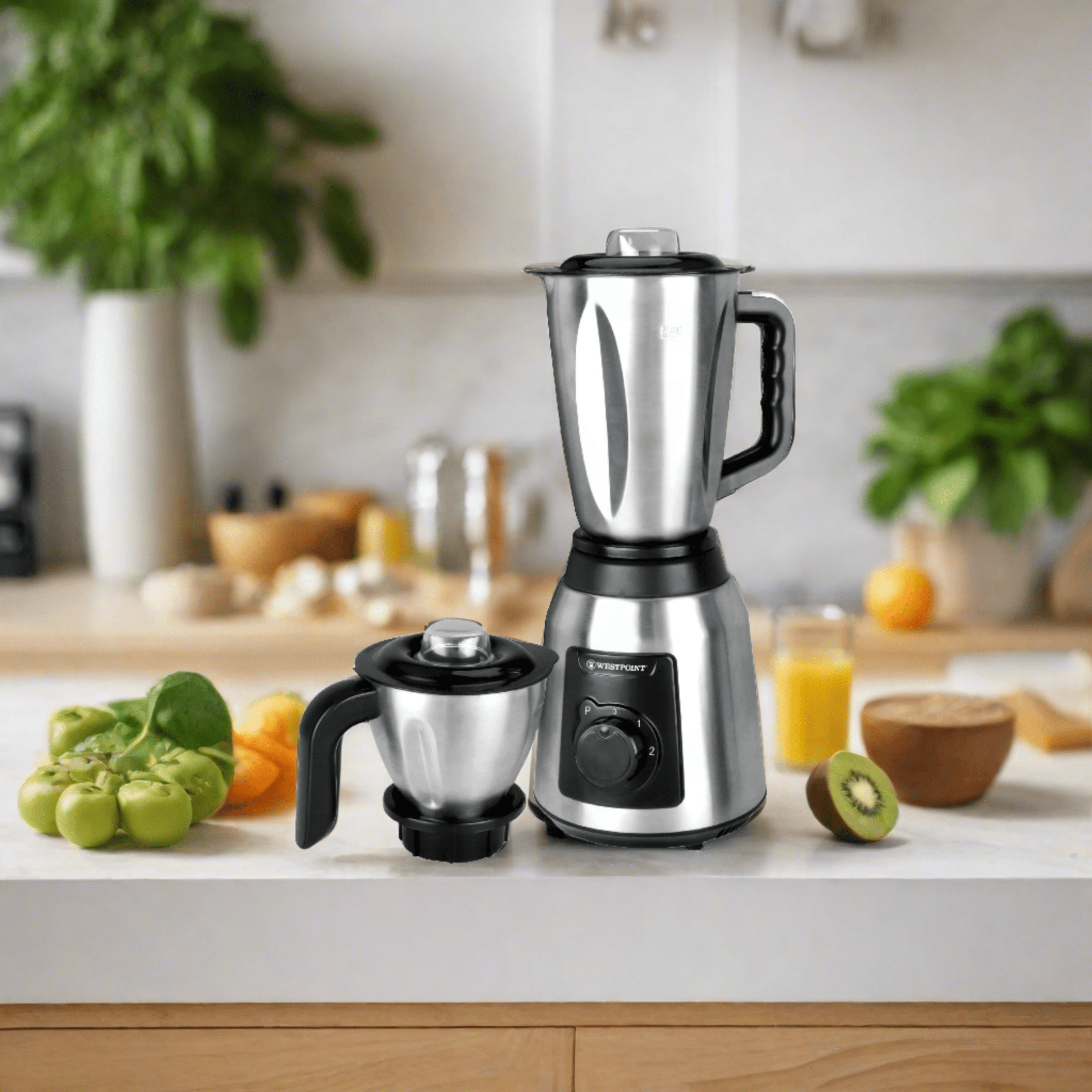 Blender and Grinder (Steel Body) WF-364-Dekitchenality