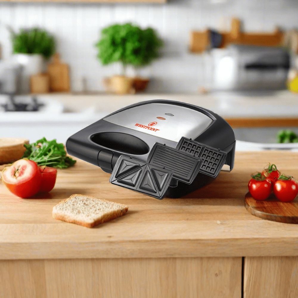 Westpoint Sandwich Toaster 3 in 1 WF-6093 - DekitchenalityWestpoint Sandwich Toaster 3 in 1 WF-6093Home & GardenDekitchenalityWestpoint Sandwich Toaster 3 in 1 WF-6093