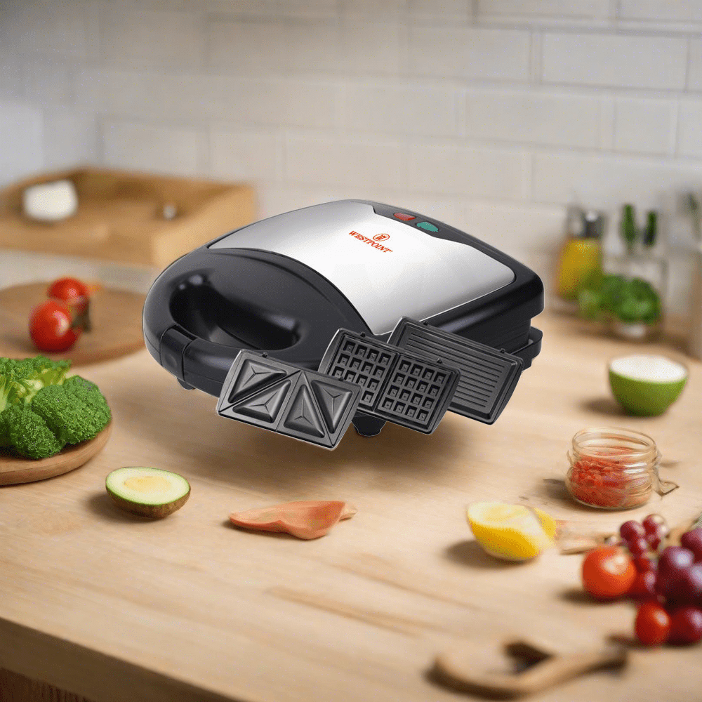 Westpoint WF-6193 3-in-1 Sandwich Maker Waffle Maker Grill