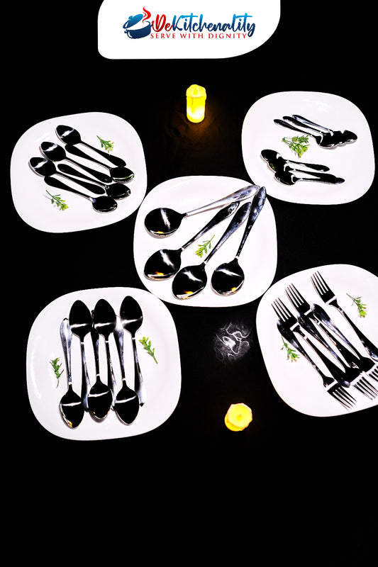 Stainless Steel Cutlery Set – Heavy Gauge Mirror Polish Premium Dining