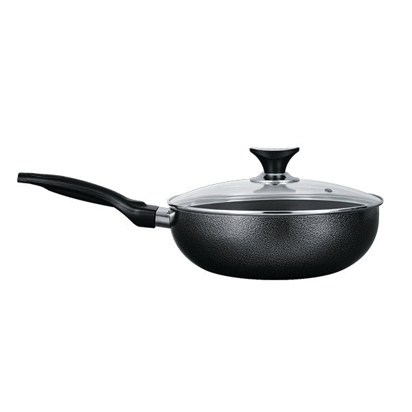 Non-Stick Classic Wok- Glass LID