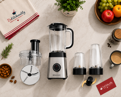 Westpoint 4-in-1 Kitchen Chef WF-445 – Blender Dry Wet Grinder Chopper