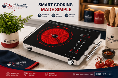 Westpoint Deluxe Ceramic Cooker WF-152 – 2000W Infrared Hot Plate Child Lock