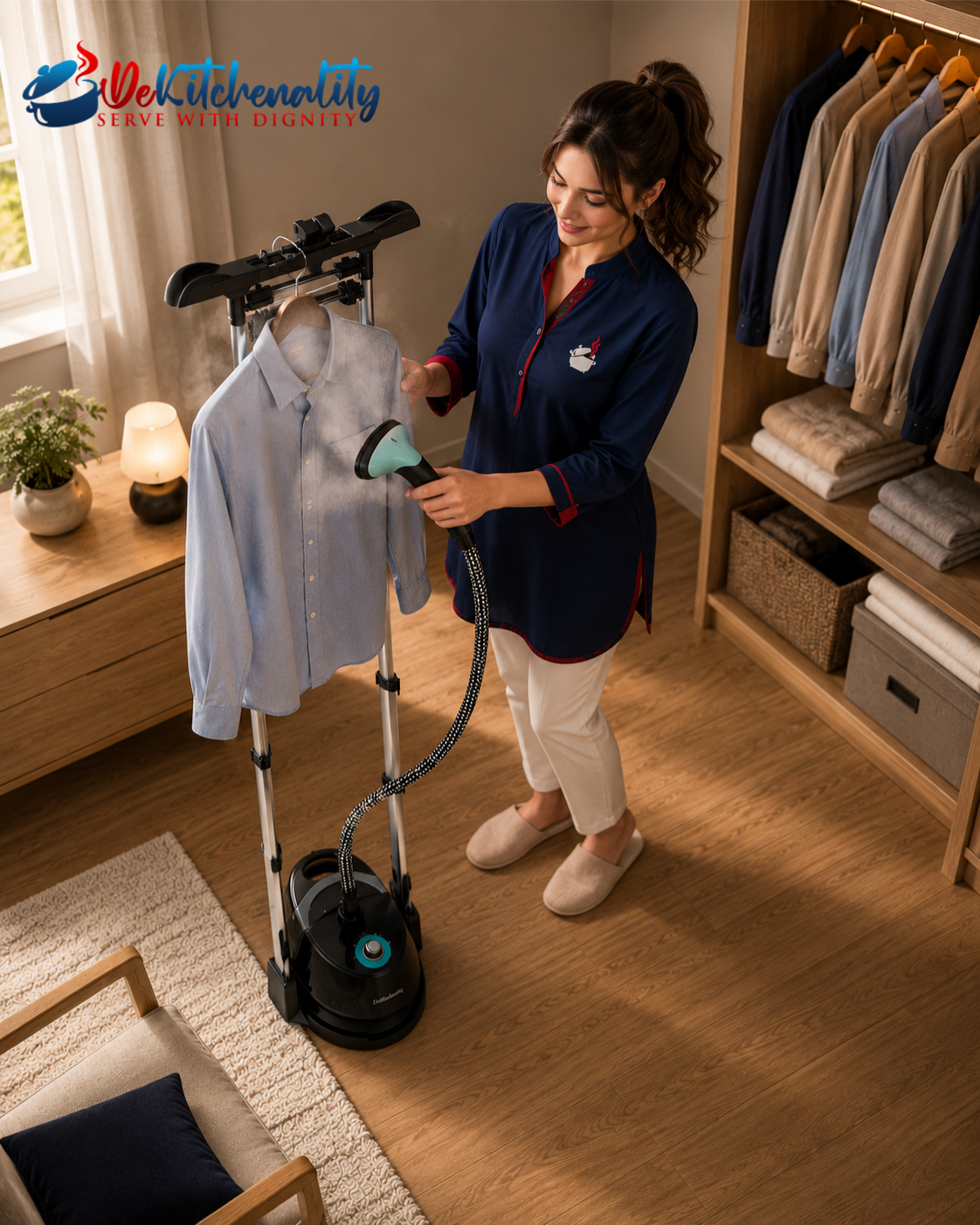 Westpoint Deluxe Garment Steamer WF-1156 – 4 Steam Levels 60 Second Heat Up