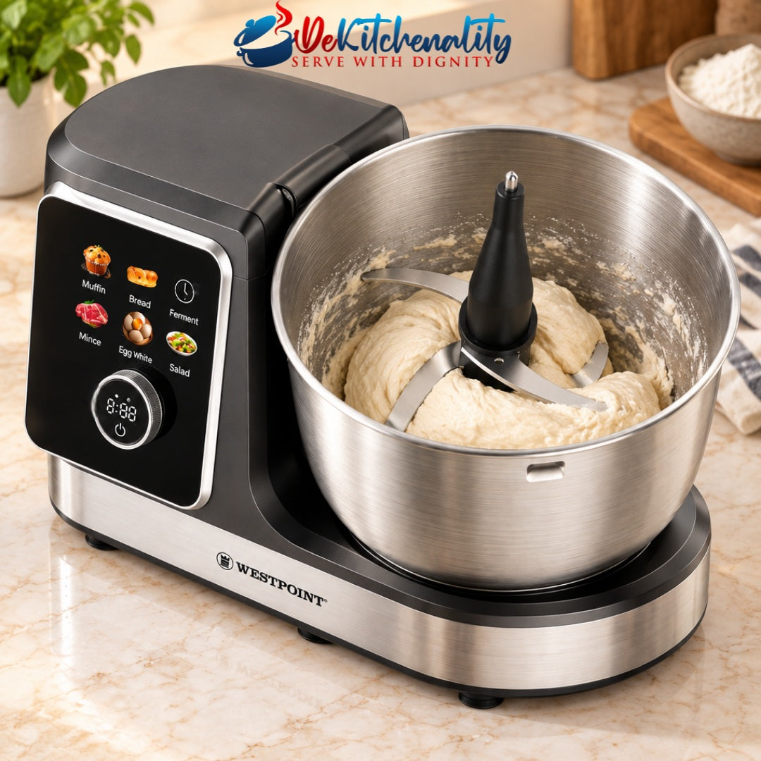 WF-3618 Dough Maker Close Up View – Non-Stick Bowl Dough Kneading Machine Pakistan COD