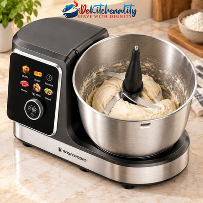 WF-3618 Dough Maker Close Up View – Non-Stick Bowl Dough Kneading Machine Pakistan COD