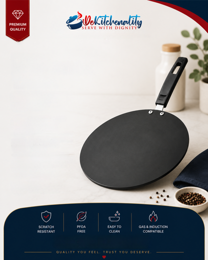 Sonex Elegant Non-Stick Tawa – Premium Non-Stick 25cm to 35cm