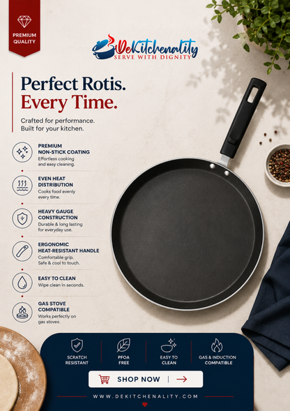 Sonex Deluxe Non-Stick Hot Plate – Even Heating 29cm & 32cm