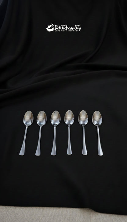 Stainless Steel 28 pcs Cutlery Set (6-Piece Serving) | Mirror Polish Spoons & Forks