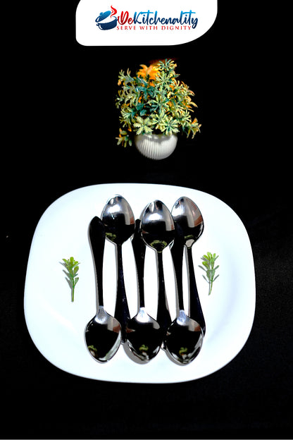 29-Piece Stainless Steel Cutlery Set with Stand – Mirror Polish Heavy Quality